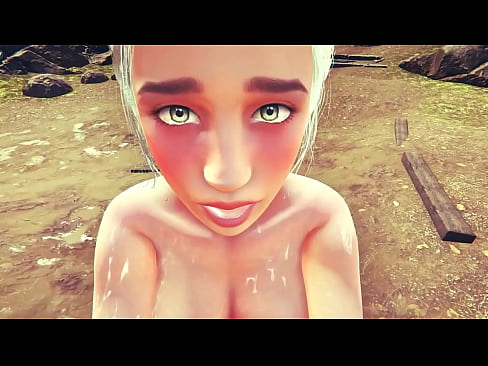 How I met Daenerys from Game of Thrones and made peace with her by fucking her with my big dick in the country – Part 1