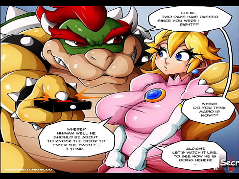 Super Mario Princess Peach Pt. 1 – The Princess is being fucked in the ass by Bowser while Mario is fighting to get to her || Cartoon Comic Parody Porn xxx