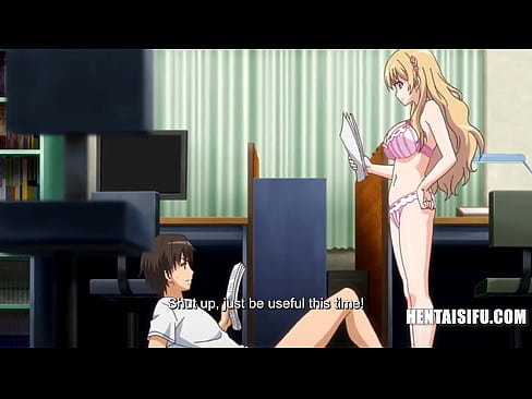 Girls Working At Erotic Animation Company FUCK Their Only Male Intern